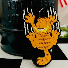 Garfield ガーフィールド キーホルダー ３種セット 透明アクリル 未使用 昭和時代 送料無料