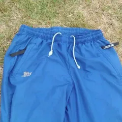 【送料無料】"Asics" Frank shorter running gear 関連イメージワード：廃盤 旧ロゴ アシックス パンツ アウトドア affix スポーティー パンツ 切り返し パターン ブルー トレーニング ランニングウェアのサムネイル