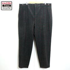 60s vintage L.L.Bean チェック柄 ウール パンツ メンズ XLサイズ相当 ビッグサイズ オーバーサイズ