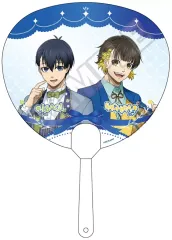 【中古】うちわ 潔＆蜂楽 ドレスコード(Blue) クリアうちわ 「ブルーロック」