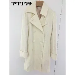■ ◎ ROPE' ロペ ウール 長袖 コート サイズ 9AT ホワイト レディース  【1109140005049】