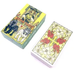 ✨新品・未開封✨正規品 ❁ アニマルタロットカード❁オラクルカード✥ドイツ語版✥ アニマルタロットカード(日本語版説明書付) (オラクルカード