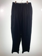 クーティー プロダクションズ COOTIE PRODUCTIONS CA/W Flannel 2 Tuck Wide Easy Trousers カシミア ウール 2タック ワイド イージー パンツ BLACK ブラック C-61