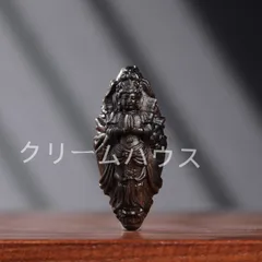 沈香木製 彫刻 人物像 約20cm 楽天市場】【天然沈香木彫】九龍観音菩薩立像 仏教美術 仏像