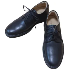 RE175 【極美品】Regal Walker (リーガル　ウォーカー) プレーントゥ　ビジネスシューズ　革靴　黒　ブラック　メンズ　24 レザー　スーツ　高級