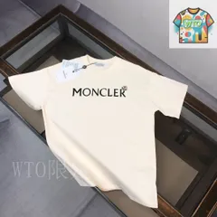 【今日WTO】MON*CLER モンクレール 植?ロゴ T-IW82