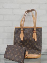 LOUIS VUITTON　ルイヴィトン　M42238　プチバケットPM　モノグラム