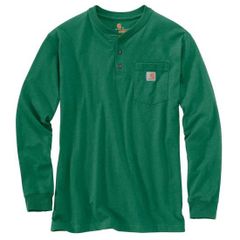 カーハート　ヘンリー　ロンT　緑　●新品●訳あり Carhartt