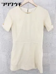 ◇ STUNNING LURE スタニングルアー 半袖 ミニ ワンピース サイズ36 アイボリー レディース 【中古】 【1002800724123】のサムネイル