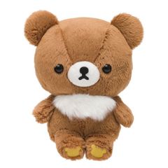 리락쿠마 차이로이 곰 쿠루리 봉제인형 S 사이즈 약 16 × 14 × 10cm 봉제 장난감 캐릭터 캐릭터 추억 활 봉제 촬영 귀여운