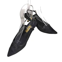 ルタロン GRISE Le Talon 5cmポインテッドメッシュスリングバック レディース JPN：24 