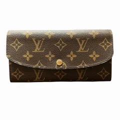 ルイヴィトン　Louis Vuitton　モノグラム　ポルトフォイユエミリー　M60697　フューシャ　長財布　レディース　美品