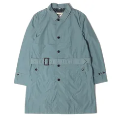 BURBERRY バーバリー コート ナイロン シングル トレンチコート LONDON ライトブルー 52 アウター ジャケット ブルゾン ブランド
