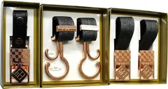 e.x.p.japon(イーエクスピージャポン) e-dup18 ドレスアップセットPKG-グレー×シューズPKGブラック 【安心の】 360度回転 ダブルフック&シューズクリップ&ブランケットクリップの3点セット グレー 0か月~ 3箱