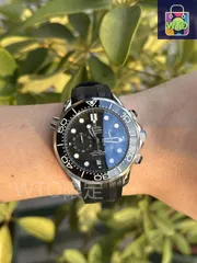 【今日特価】Omega オメガシーマスター 300 VK63 クォーツクロノグラフムーブメントを搭載