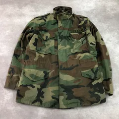 米軍実物 U.S.ARMY M-65 カモフラ 迷彩柄 フィールドジャケット ミリタリージャケット