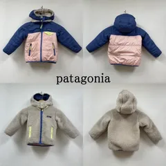 【美品】12-18m Patagonia トリブルズフーディ patagoniaパタゴニア 細う キッズ リバーシブルトリブルズ
