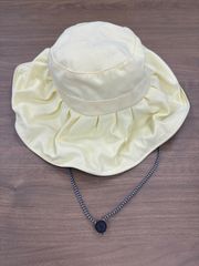 beneunder つば広　ハット　帽子　紐付き