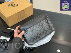 【今日特価】COACH メンズ 2 in 1 バッグ 25×16cm-WTO輸入1