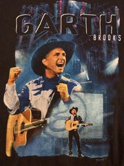 90s. 1997. ヴィンテージ Garth Brooks Tシャツ Lサイズ カントリーミュージック ブラック