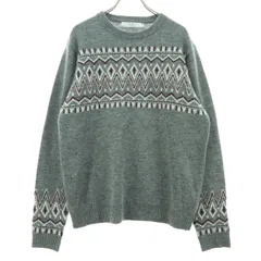 BEAMSLIGHTS ビームスライト 長袖 セーター M グレー系 ビームス レディース 古着