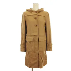 シーバイクロエ SEE BY CHLOE フーデット コート ロング ウール混 キャメル 40 アウター ■GY31のサムネイル
