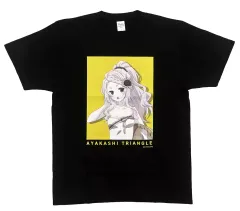 【中古】Tシャツ 月丘ルーシー Tシャツ 水着ver. ブラック Lサイズ 「あやかしトライアングル」のサムネイル