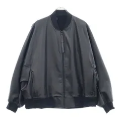 N.ハリウッド　ブラック×ダークネイビー　アワードジャケット　スタジャン B.C STOCK（ベーセーストック）の「アワードスタジアム