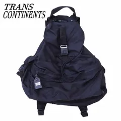 トランスコンチネンツ　リュック 　ブラック　黒　ヴィンテージ TRANS CONTINENTS トランスコンチネンツ リュック ブラック 黒