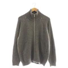 エイトン ATON Wool Mohair Zip Up Blouson ウールモヘアジップアップブルゾンニット セーター 04 グレー /CX ■OSのサムネイル