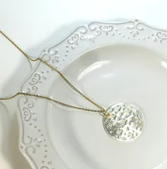 マザーオブパール ホワイトシェル 30mm 透かし彫り フラワー 花 真珠母貝 イエローゴールド YG 金属アレルギー対応 ステンレス ネックレス チェーン 1.2mm 小豆チェーン 選べる 35～80cm サージカルステンレス 彼女 母の日 レディース