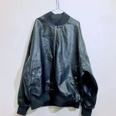 MB Ch.ハイエンドオーバーサイズレザーMA-1 2025年最新】シーエイチドットの人気アイテム - メルカリ