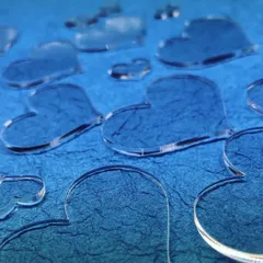 ハートドロップス「Heart Drops 金魚鉢 L」