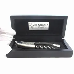 ラギオール LAGUIOLE アン オブラック ソムリエナイフ エボニーウッド シルバーカラー
