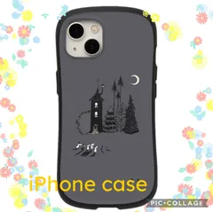 送料無料　ムーミンナイトフォレスト スマホケース iPhone 17 iPhone 16e iPhone 16 iPhone 16promax iPhone 16pro iphone15 iPhone 14 iPhone 13かわいい