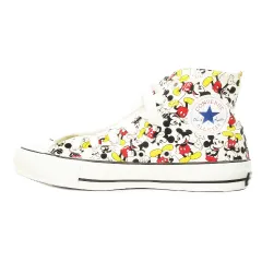 コンバース CONVERSE オールスター 100周年記念モデル ALL STAR 100 MICKEY MOUSE PT HI ハイカットスニーカー ミッキーマウス 総柄 24.5cm 白 ホワイト 1CK589 /AH4