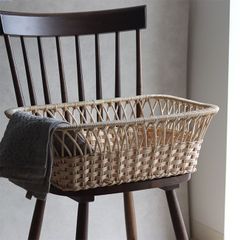 佐川急便配送】ツルヤ商店 籐バスケット maru L(籐 ラタン カゴ