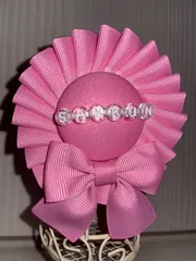 ロゼット【ピンク･佐久間大介】リボンver