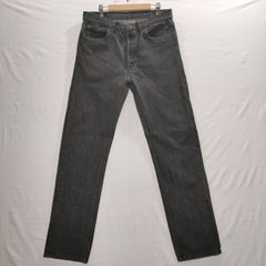 LEVI'S 501-0586 W34 L34 ﾘｰﾊﾞｲｽ 先染 ブラック ウエスト84cm