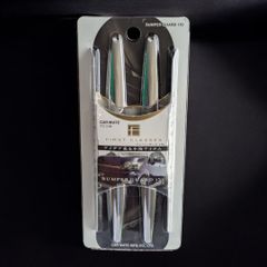 【新品】カーメイト(CARMATE) 車用 バンパーガード 170mm クロームシルバー FC108