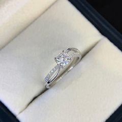 ダイヤ0.5ct】Pt900 K18リング 約5.2g サイズ内径約1.6cm - メルカリ