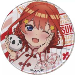 【中古】バッジ・ビンズ 中野五月 「五等分の花嫁*×ローソン 缶バッジ」