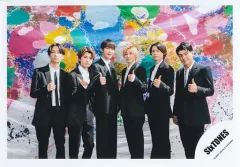 【中古】生写真(ジャニーズ) SixTONES/集合(6人)/横型・膝上/シングル「Good Luck!/ふたり」MVオフショット/公式生写真
