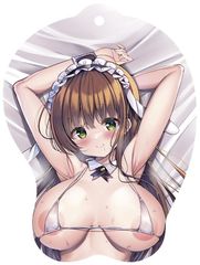 千夜ちゃんミニマウスパッド型 キーホルダー