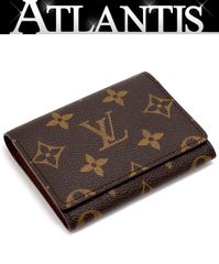 ルイヴィトン Louis Vuitton アンヴェロップカルト ドゥヴィジット カードケース 名刺入れ モノグラム M34900 【70334】