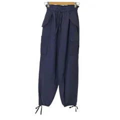 crinkle crinkle crinkle ベルベットパンツ　シルバー 110072002370372019002