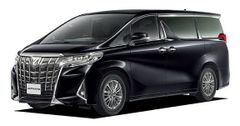 ブリキ看板 アルファード 車 黒 ALPHARD 看板 20×30㎝ ガレージ インテリア 雑貨 世田谷ベース