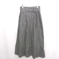 ◇ ⊂ GORGE　ゴージ ロング丈 フレア デニムスカート サイズF グレー系 レディース E  【1507030008482】