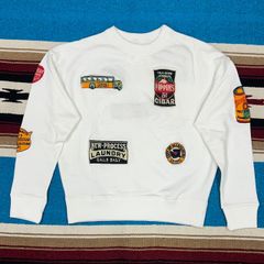 Niche./ニッチ 看板刺繍SWEAT (バス) WHITE Size M 希望小売価格￥25,300-（税込）__