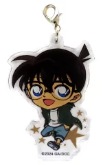 【中古】キーホルダー 江戸川コナン 「劇場版 名探偵コナン 100万ドルの五稜星 アクリルチャームコレクション」 劇場グッズ